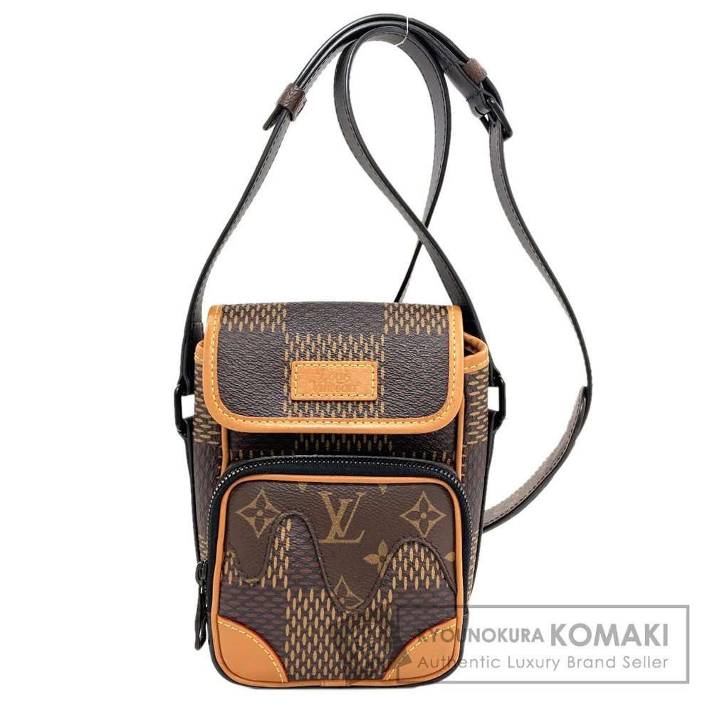 Louis Vuitton Amazon Messenger Shoulder Bag Monogram Canvas Damier Giant